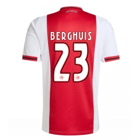 Pánské fotbalový oblečení Ajax Steven Berghuis #23 Domácí košile 2025-26 Krátkým Rukávem